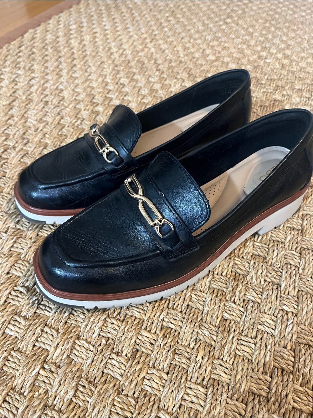 ALDO square toe loafers